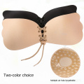 Hot-selling new invisible bra one-piece drawstring underwear bioadhesive silicone bra sexy push up bra chest patch